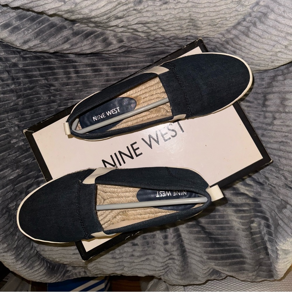 Nine West Denim flats